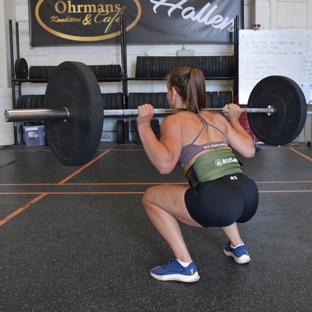 AL Weightlifting Belt 2in1 - Green