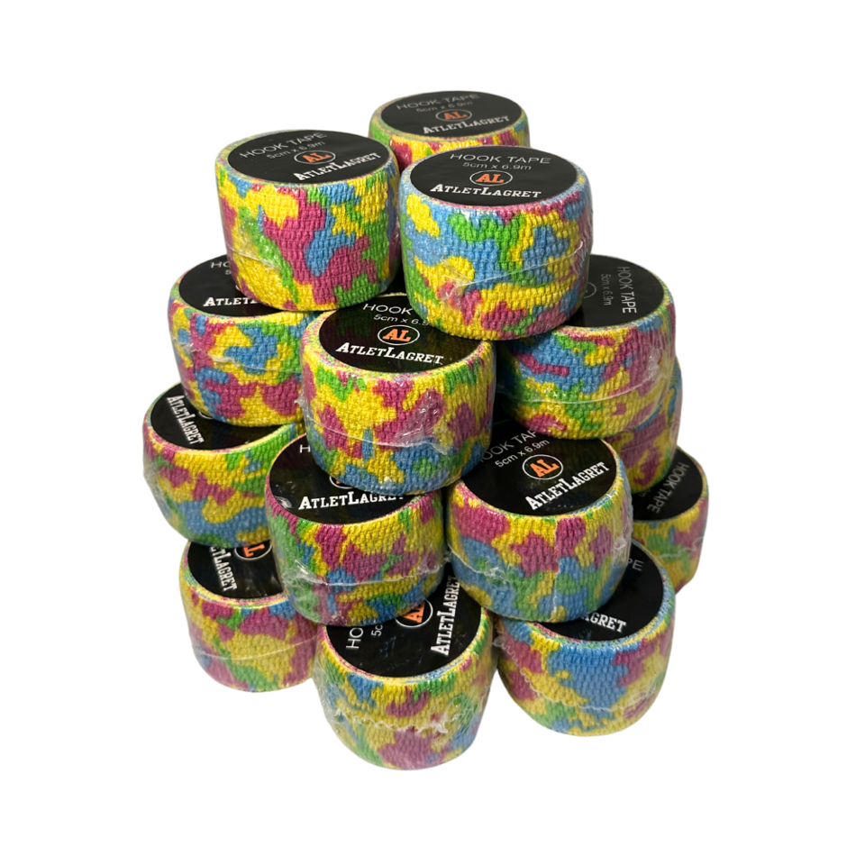 AL Hook Tape Pink Camo 24p Hel kartong = 49.95 / styck