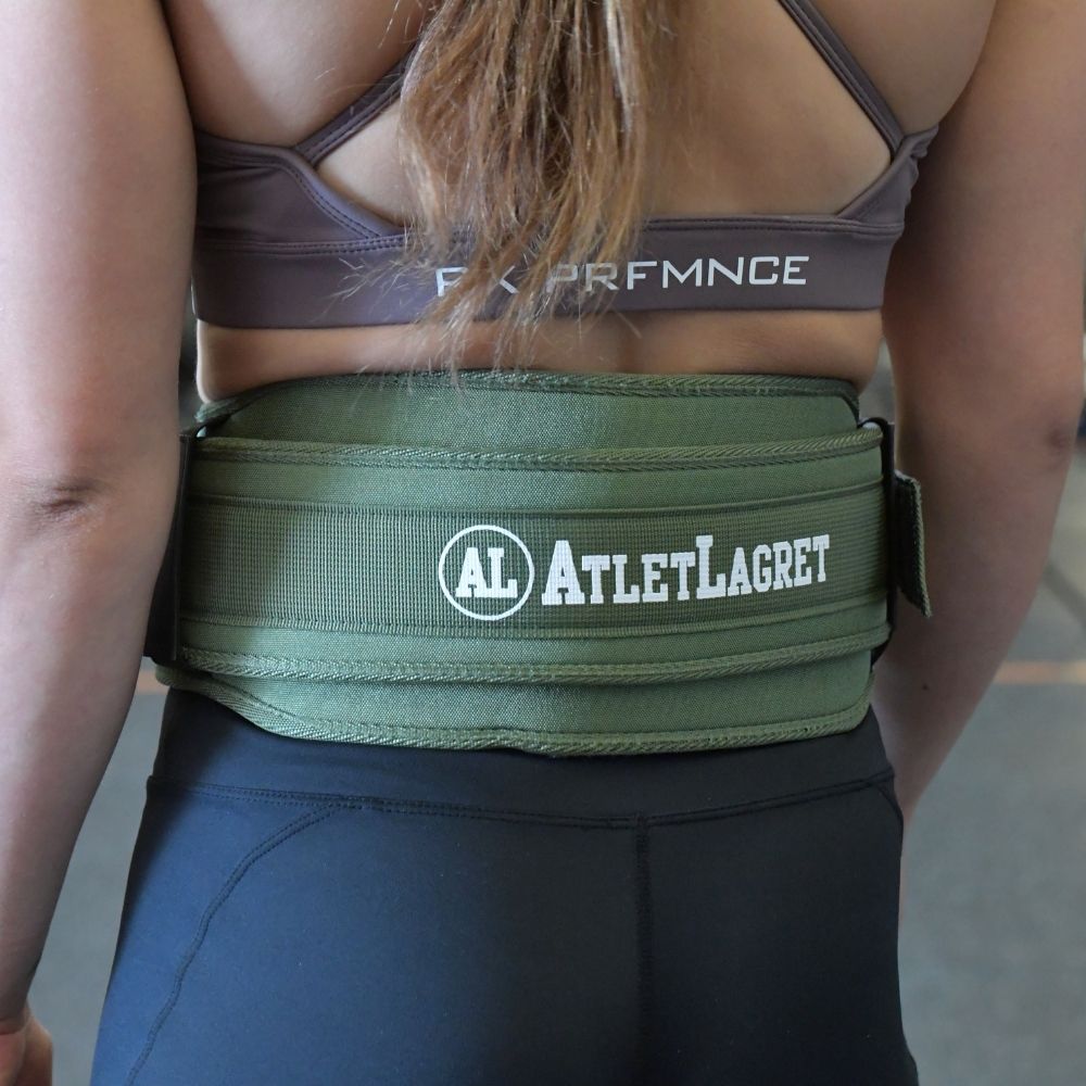 AL Weightlifting Belt 2in1 - Green