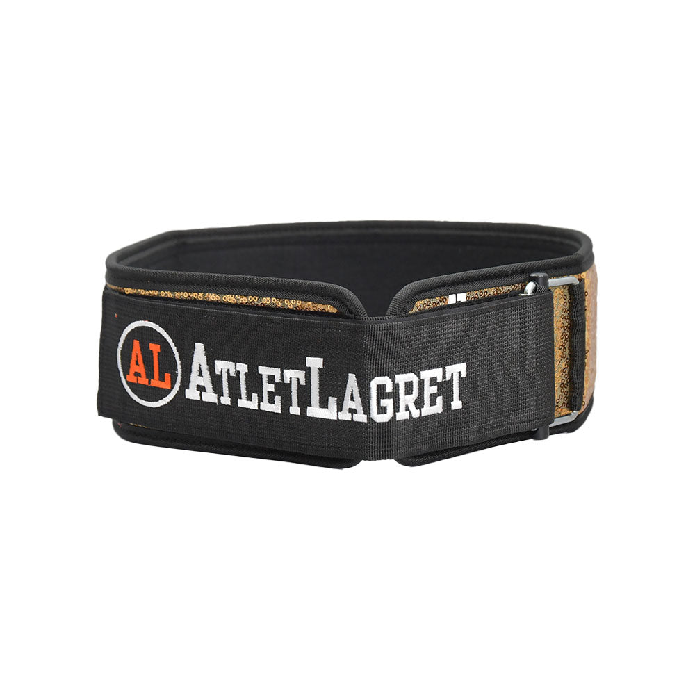 AL Weightlifting Belt Bombshell - Gold