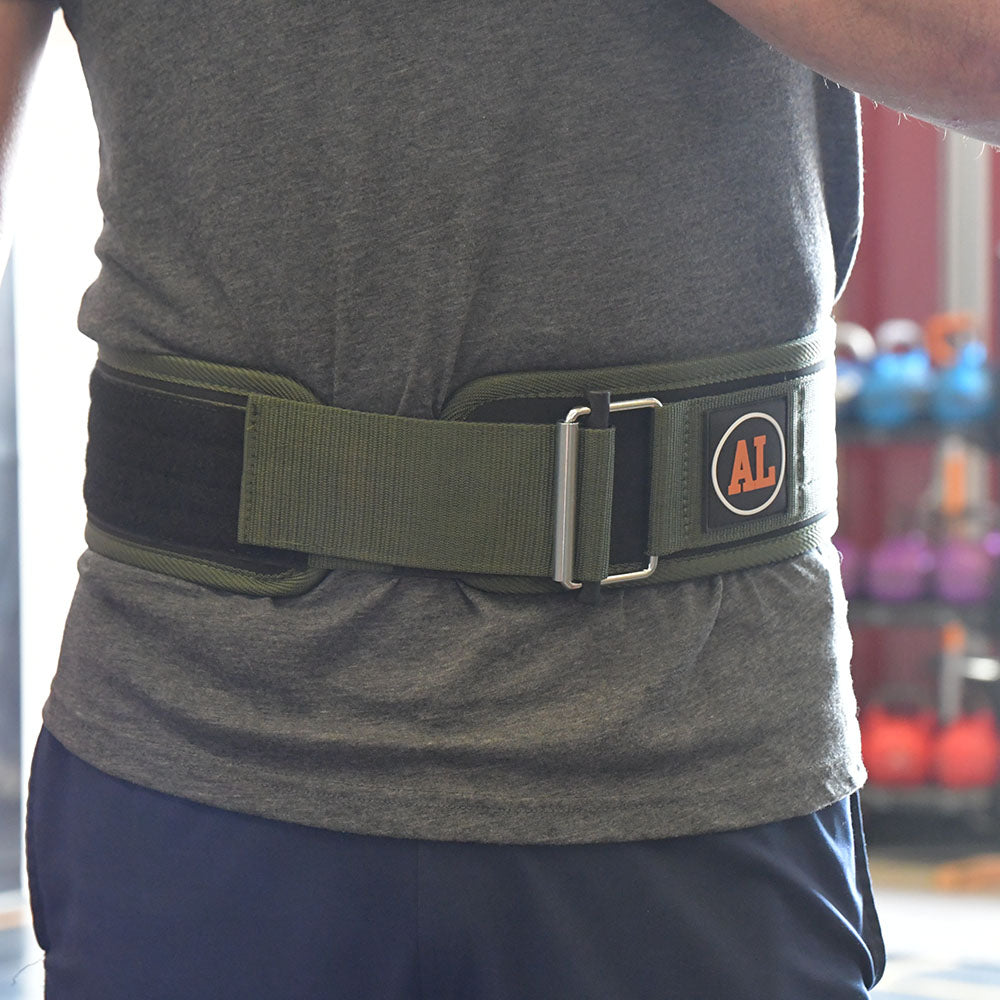AL Weightlifting Belt Army - Green