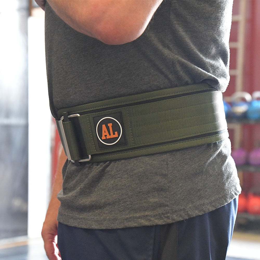 AL Weightlifting Belt Army - Green