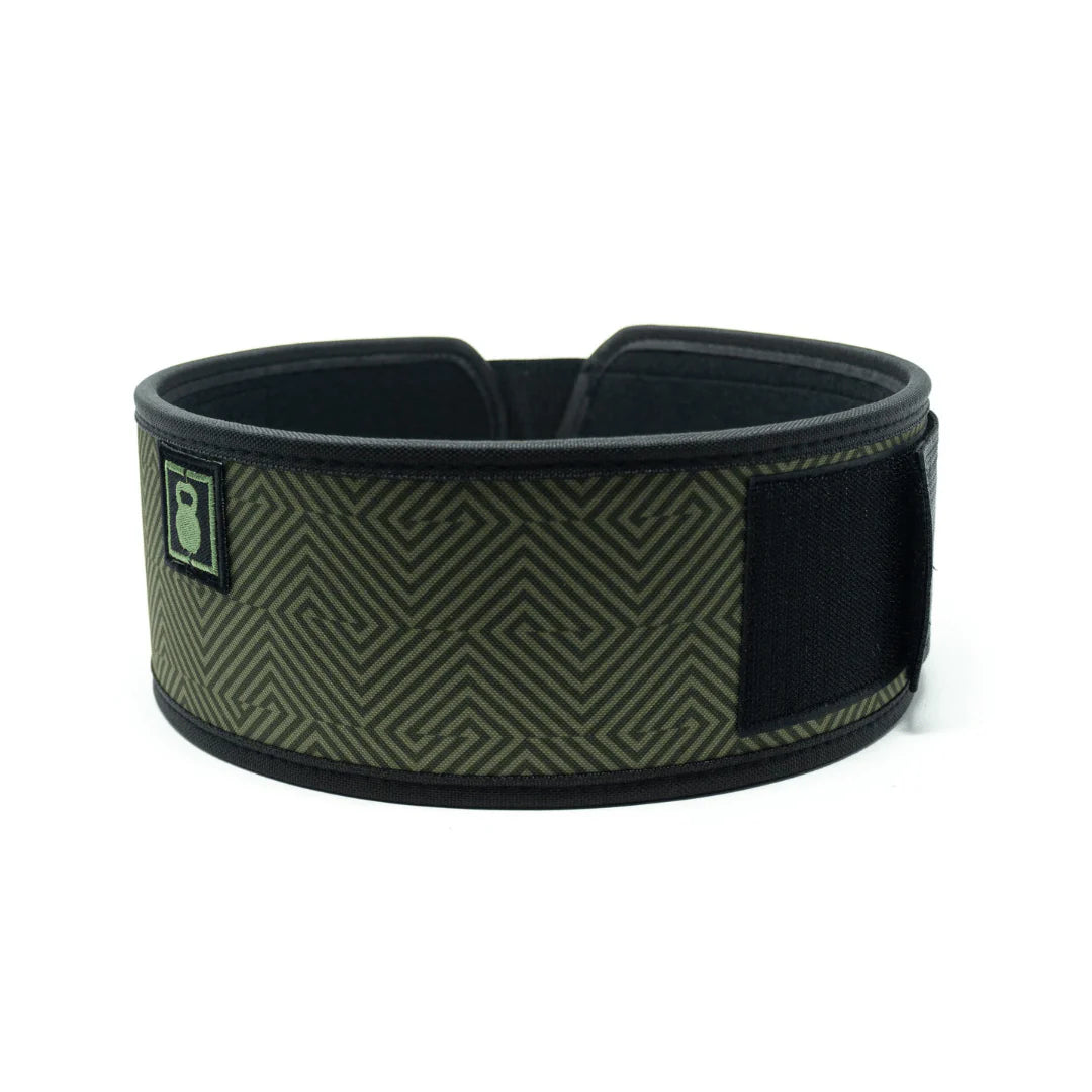 2Pood Forest 4 Weightlifting Belt Dk Green