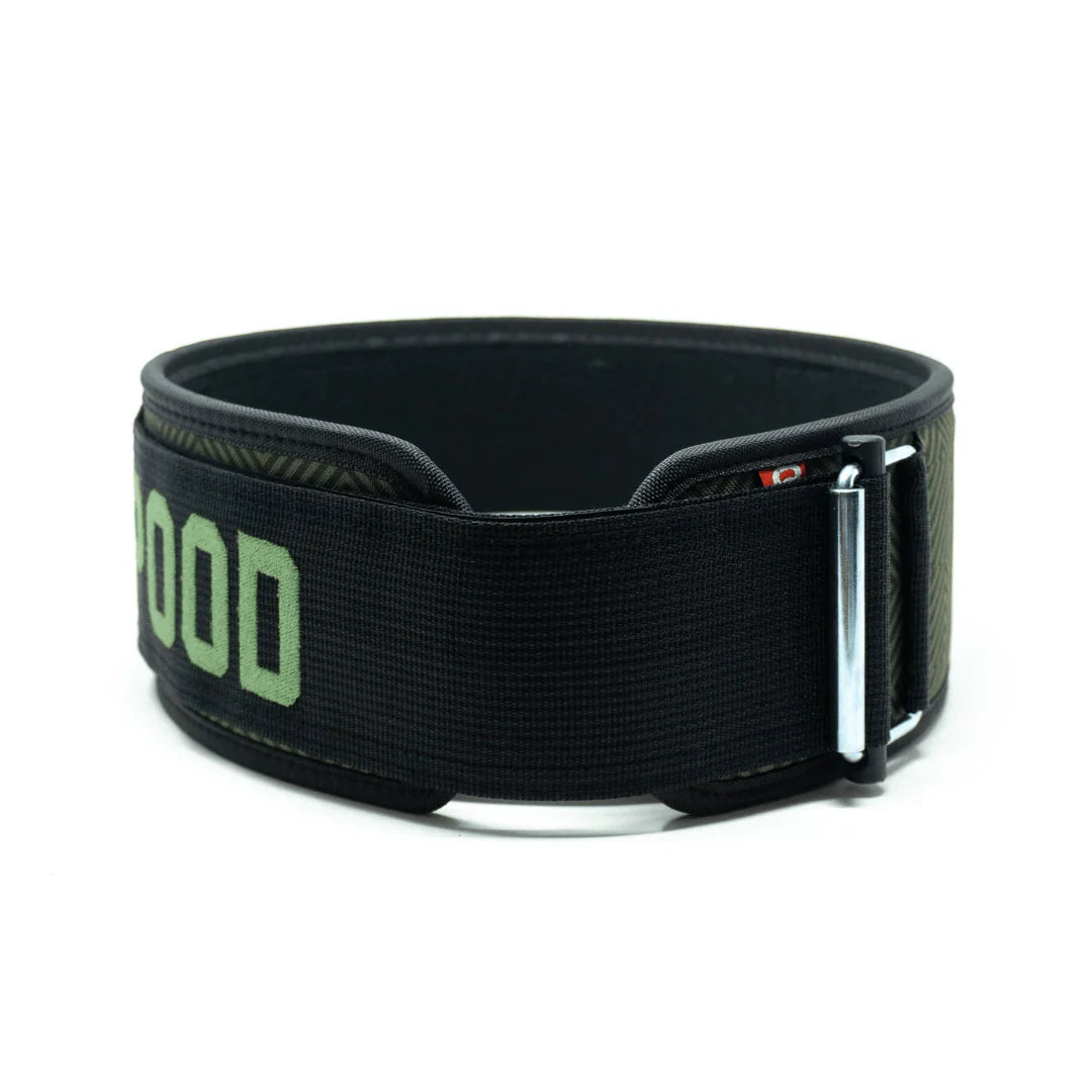 2Pood Forest 4 Weightlifting Belt Dk Green