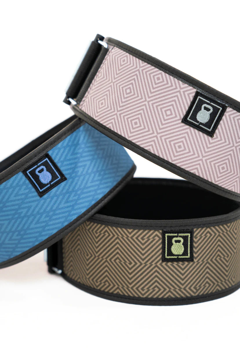 2Pood Wawes 4 Weightlifting Belt Navy