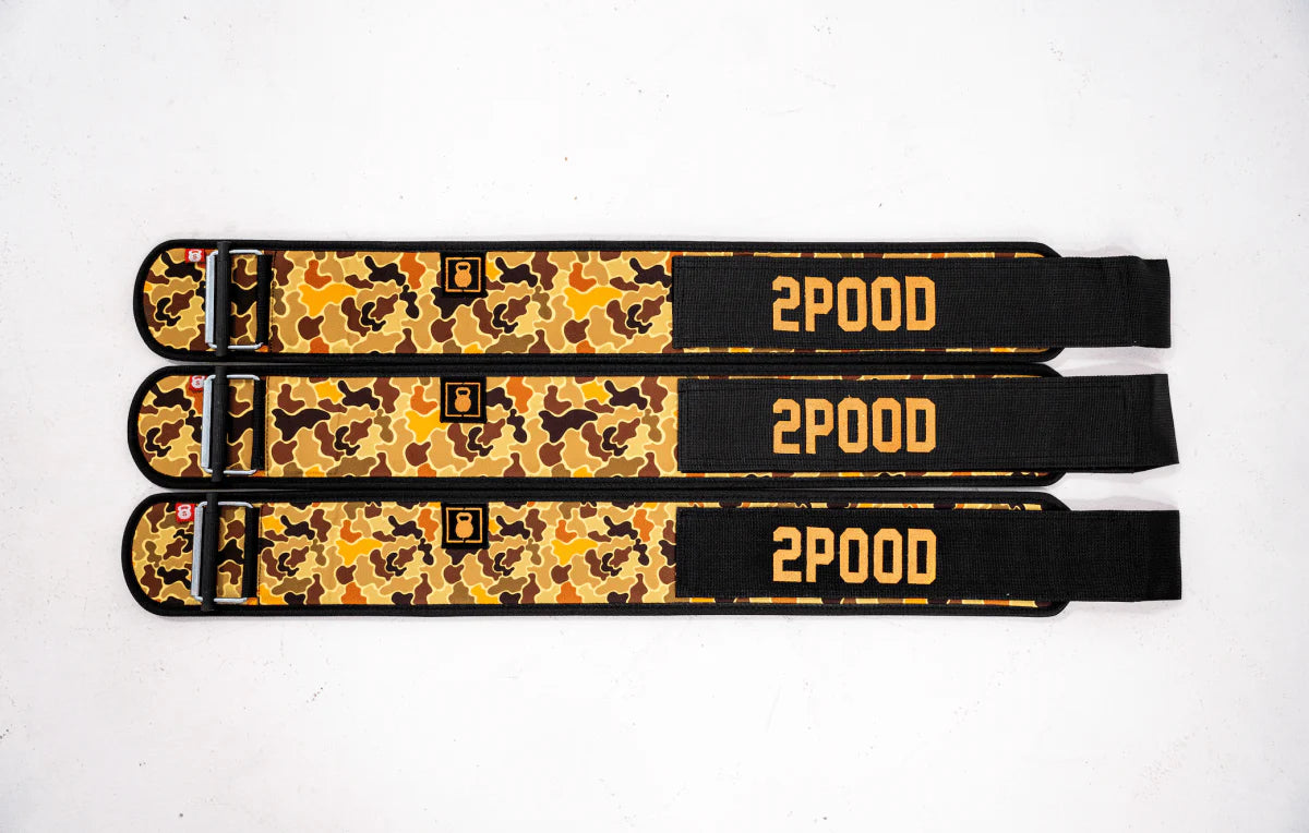 2Pood Fowl Play 4 Weightlifting Belt Multicolor