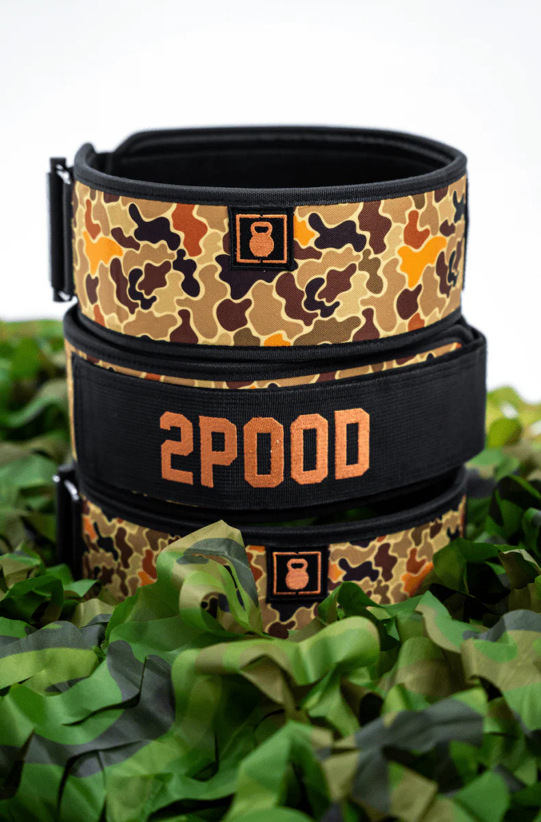 2Pood Fowl Play 4 Weightlifting Belt Multicolor