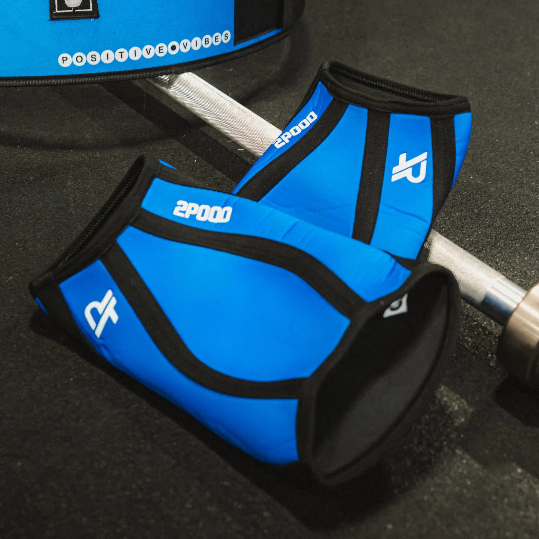 2Pood Knee Sleeves Positive Vibes 5mm - Blue
