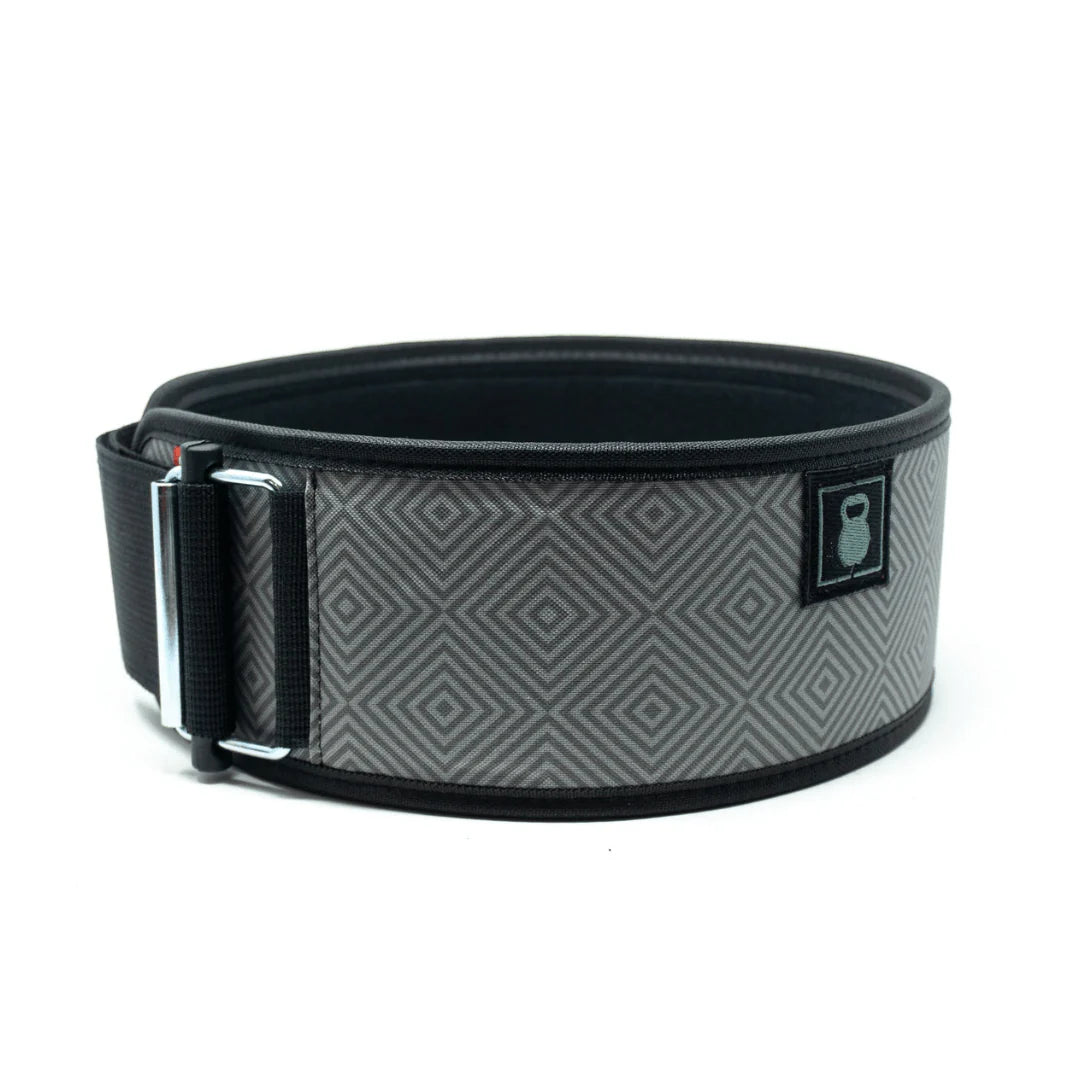 2Pood Stone 4 Weightlifting Belt Grey