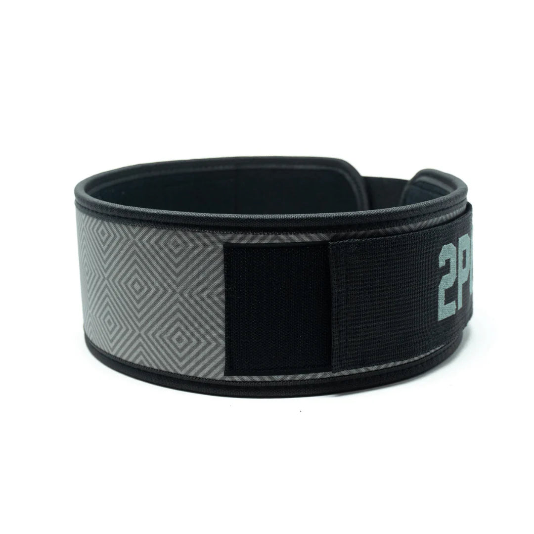2Pood Stone 4 Weightlifting Belt Grey
