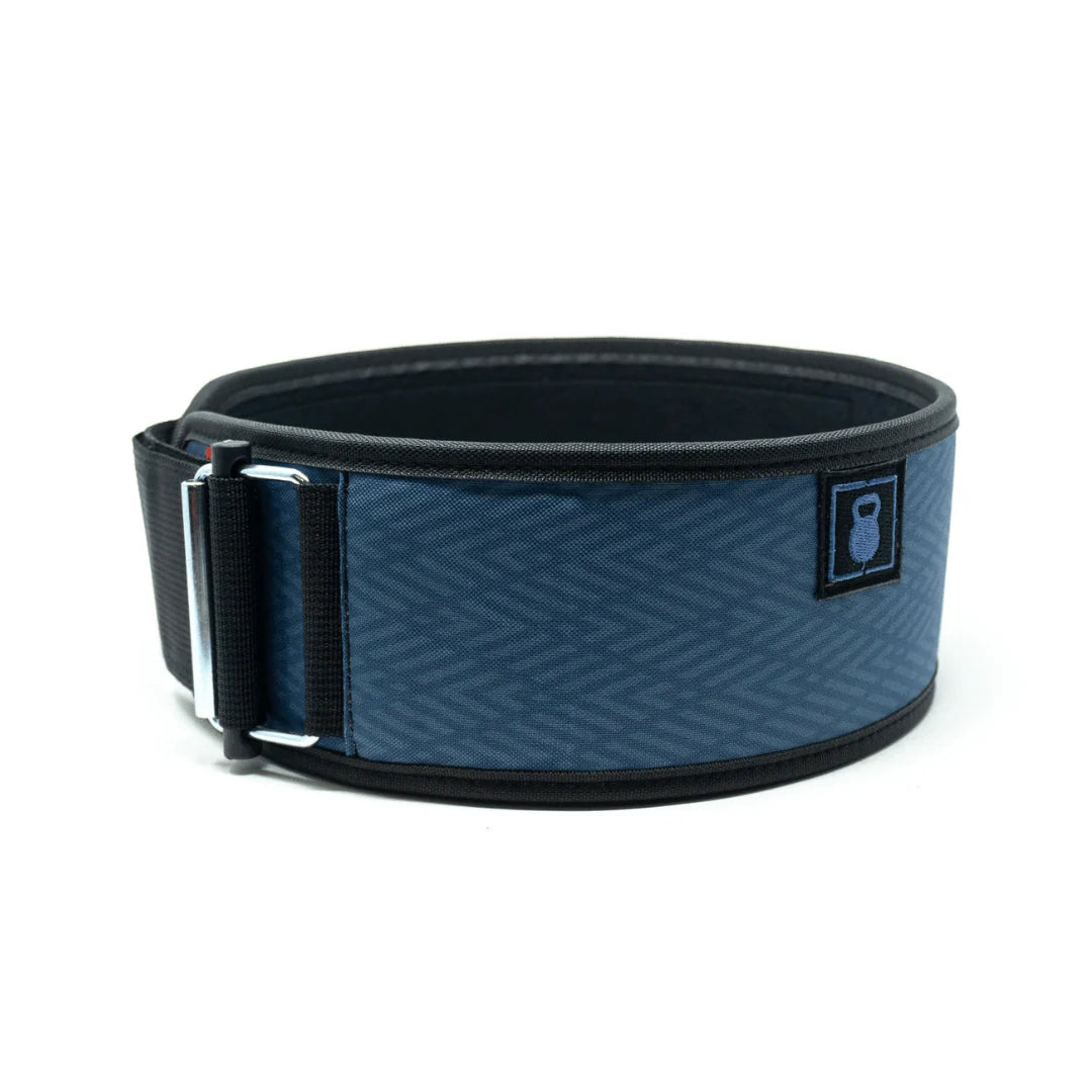 2Pood Wawes 4 Weightlifting Belt Navy