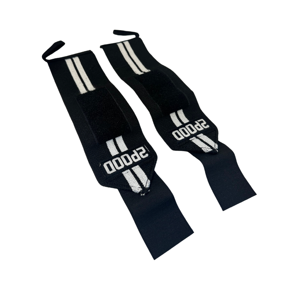 2Pood Wrist Wraps White
