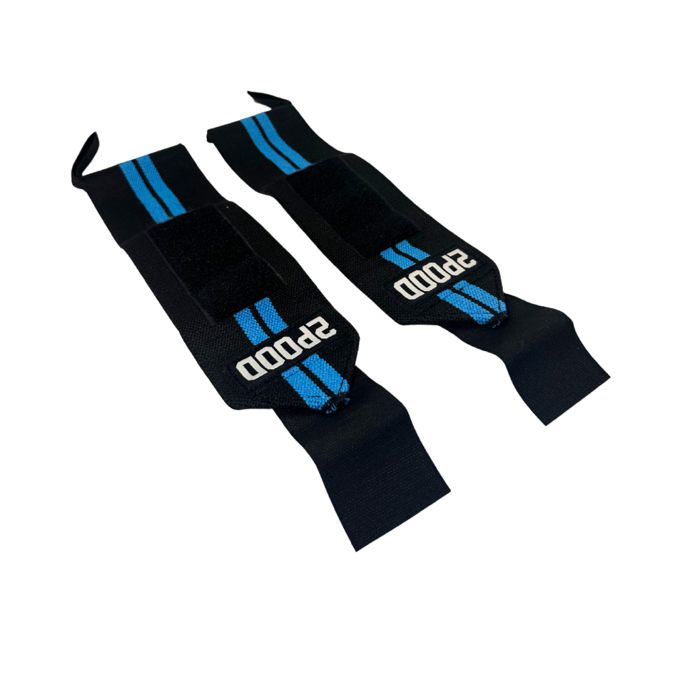 2Pood Wrist Wraps Blue