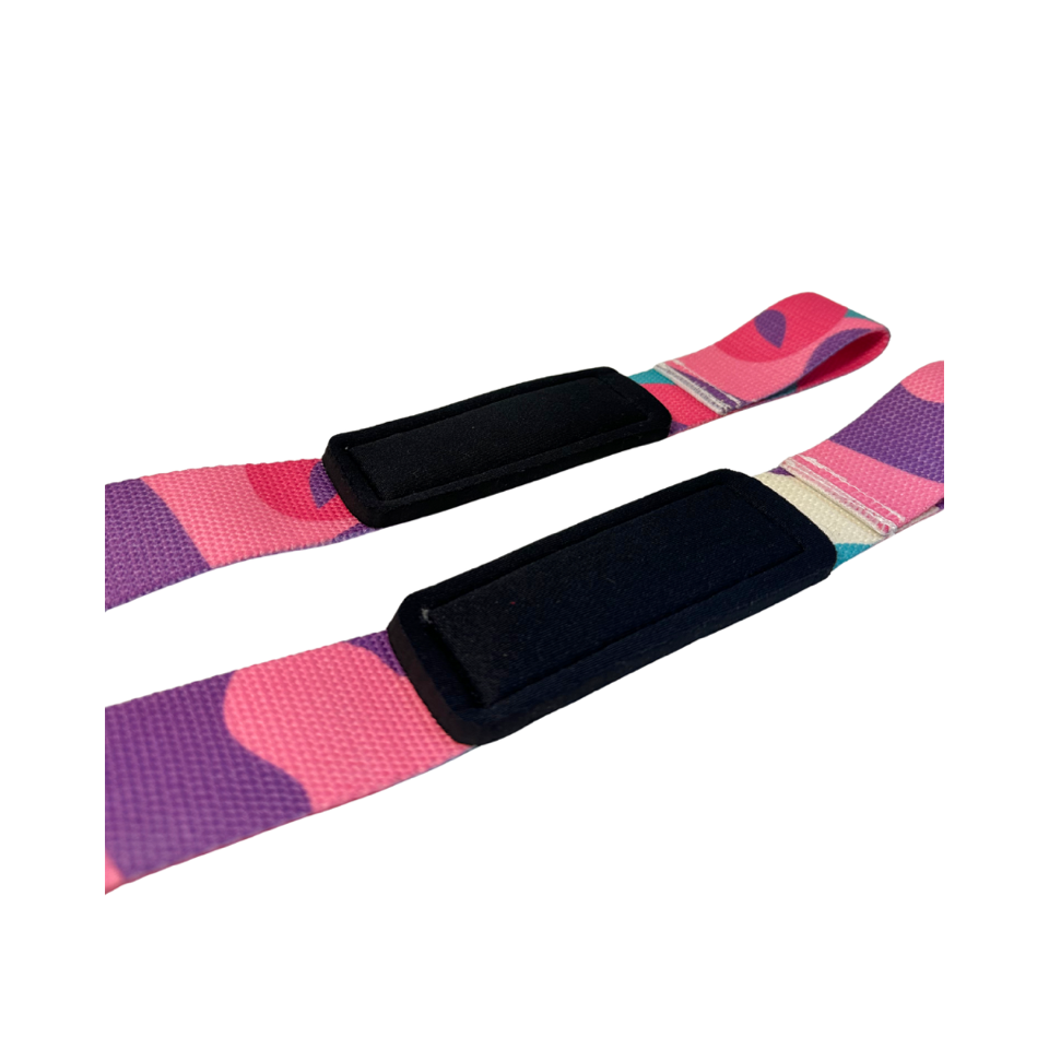 AL Lifting Straps - Purple Camo