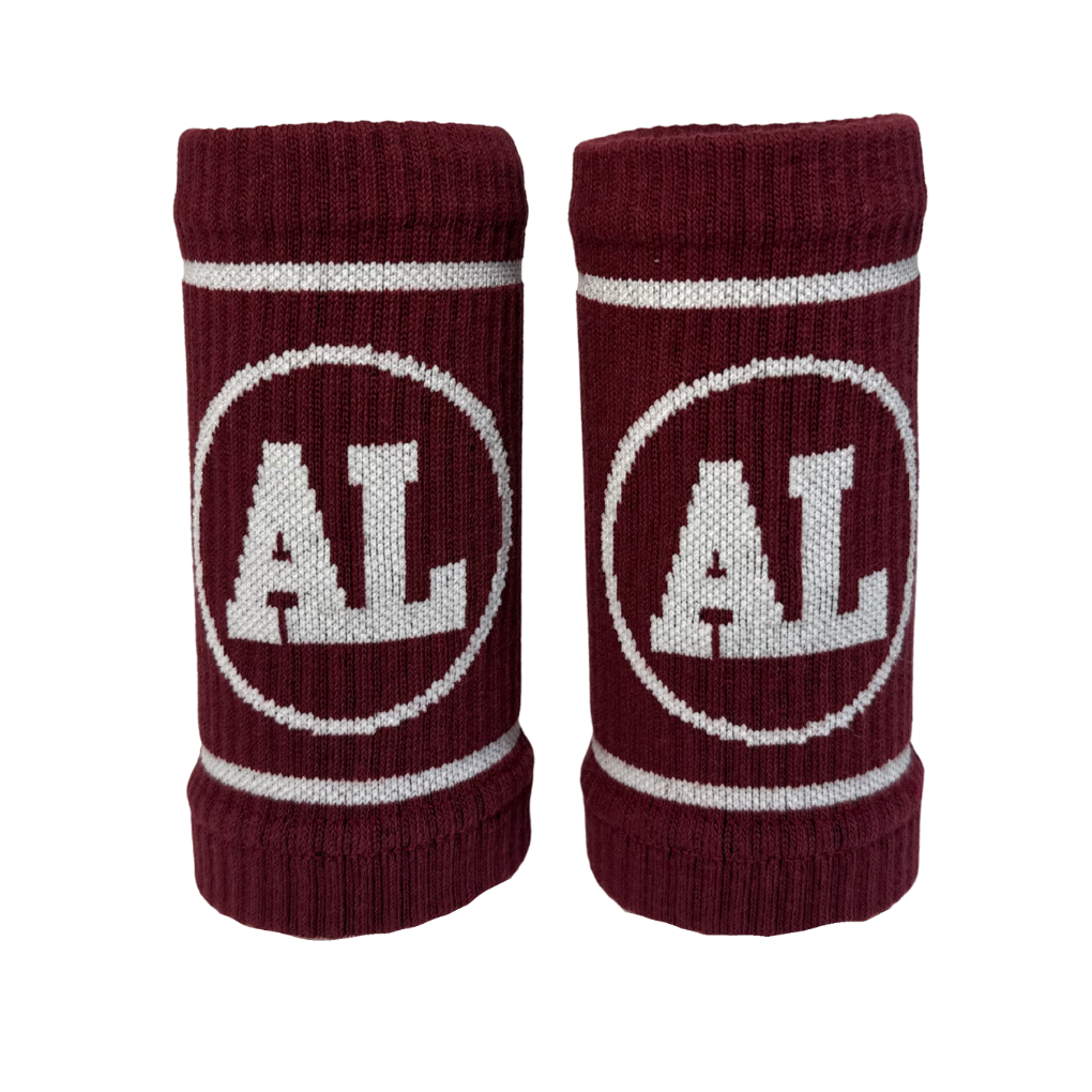 AL Wristband - Burgundy