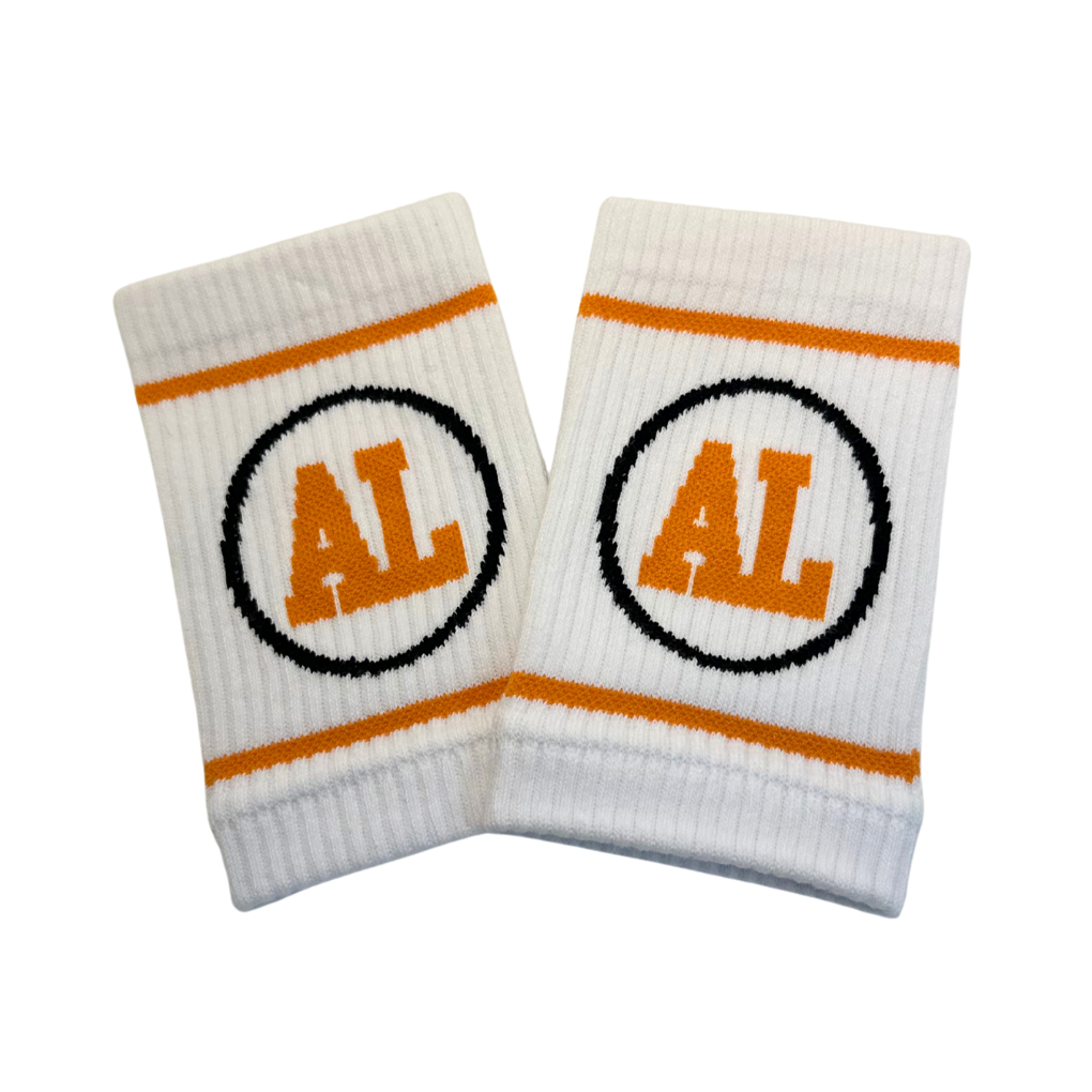 AL Wristband - White/Orange