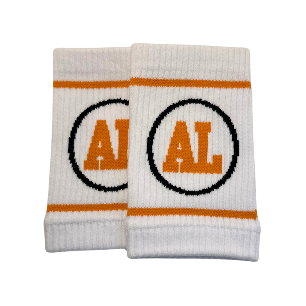 AL Wristband - White/Orange