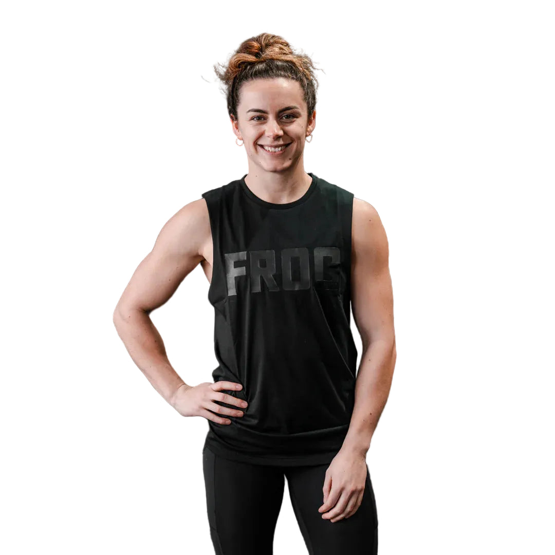 Frog Grips Muscle Tee Unisex - Black