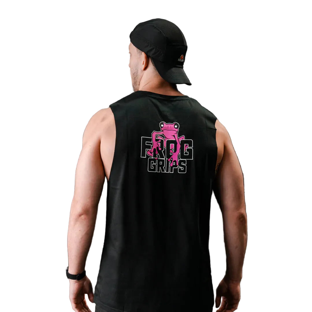 Frog Grips Muscle Tee Unisex - Pink