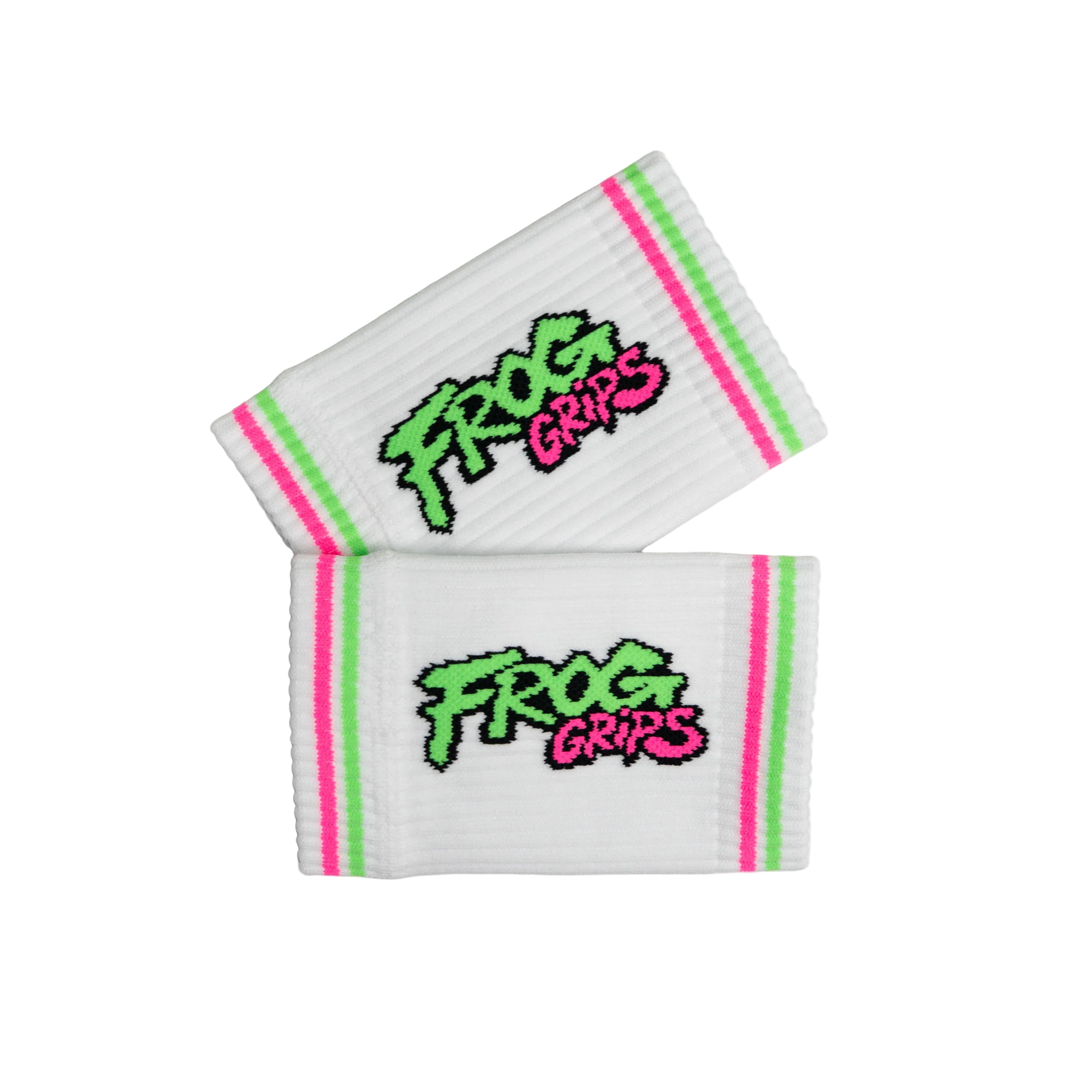 Frog Grips - Wristband 12 cm Retro - White