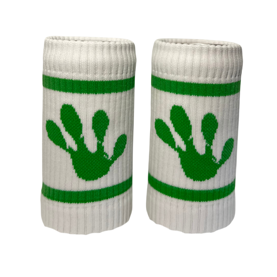 Frog Grips - Wristband 12 cm White/Green