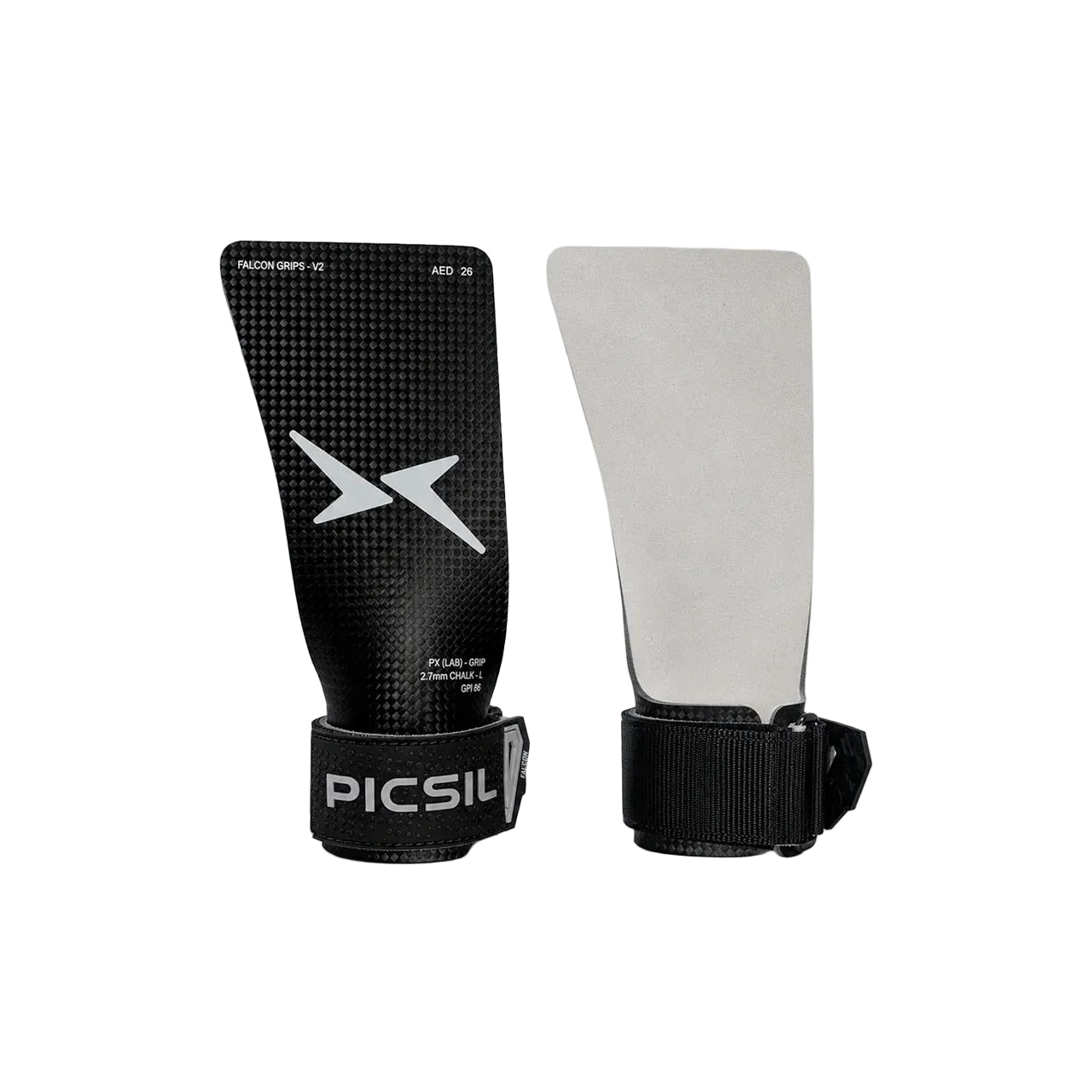 Picsil - Falcon Grips SS25 No Holes - Black