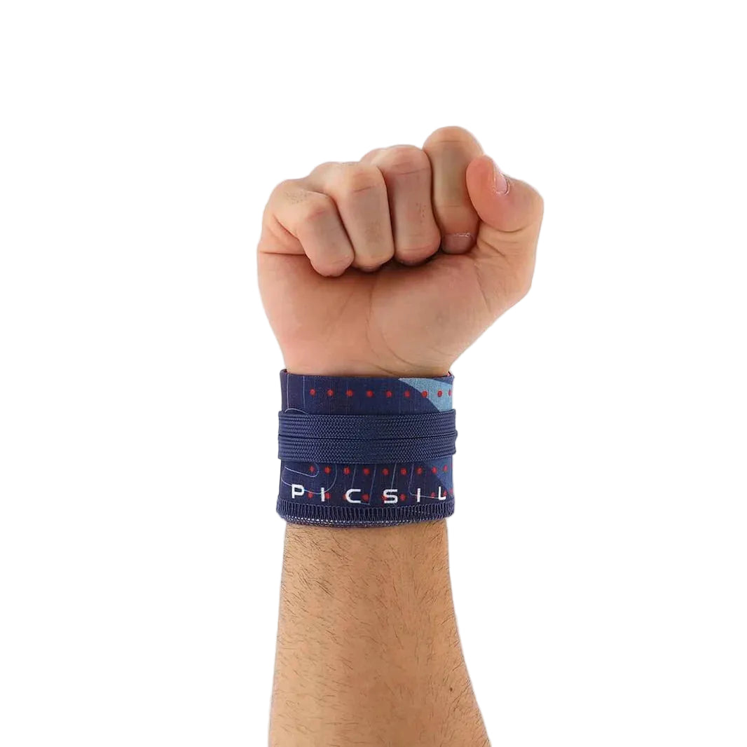 Picsil Wrist Wraps SS25 - Midblue