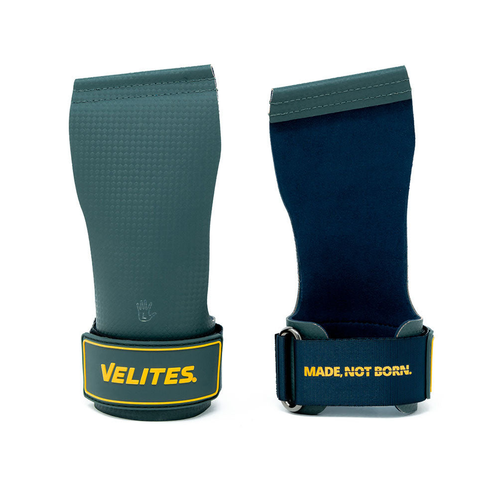 Velites - Quad Ultra Grips No Chalk Dark Green Kit