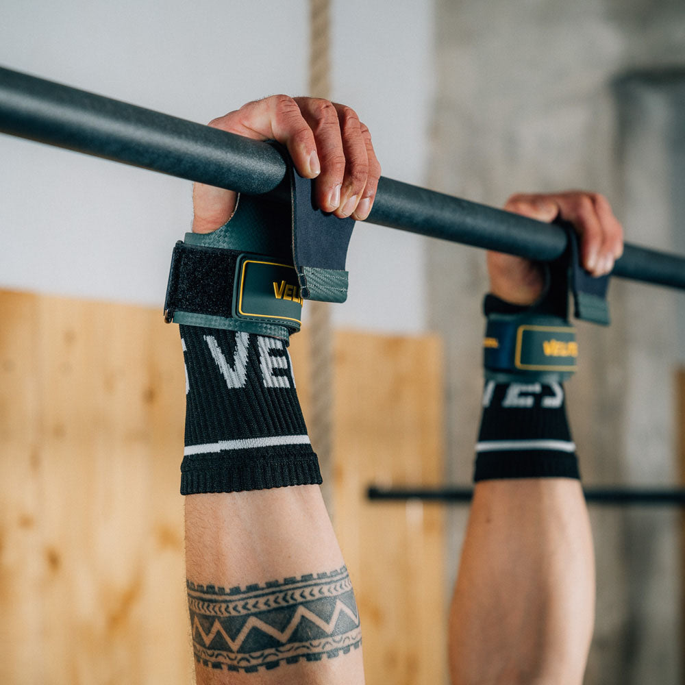 Velites - Quad Ultra Grips No Chalk Dark Green Kit