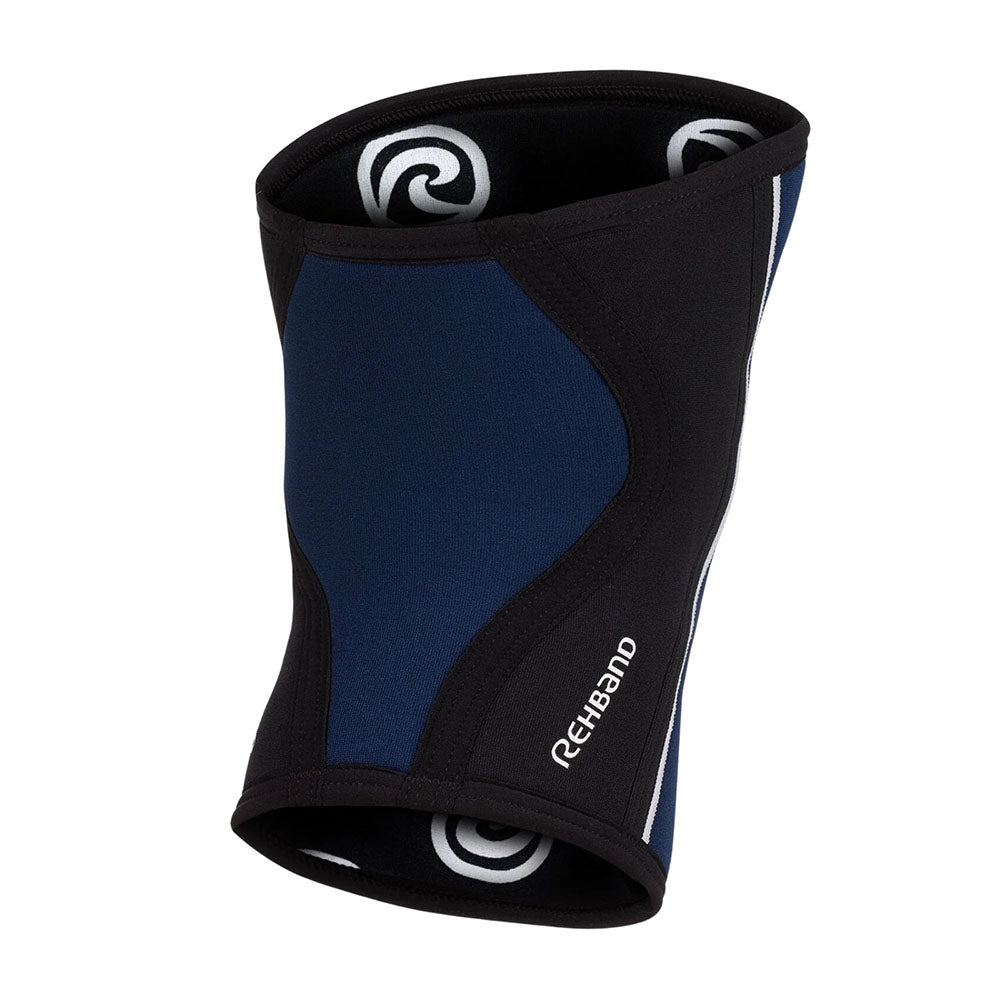 Rehband RX Knee Sleeves 5 mm Black/Navy 1-pack