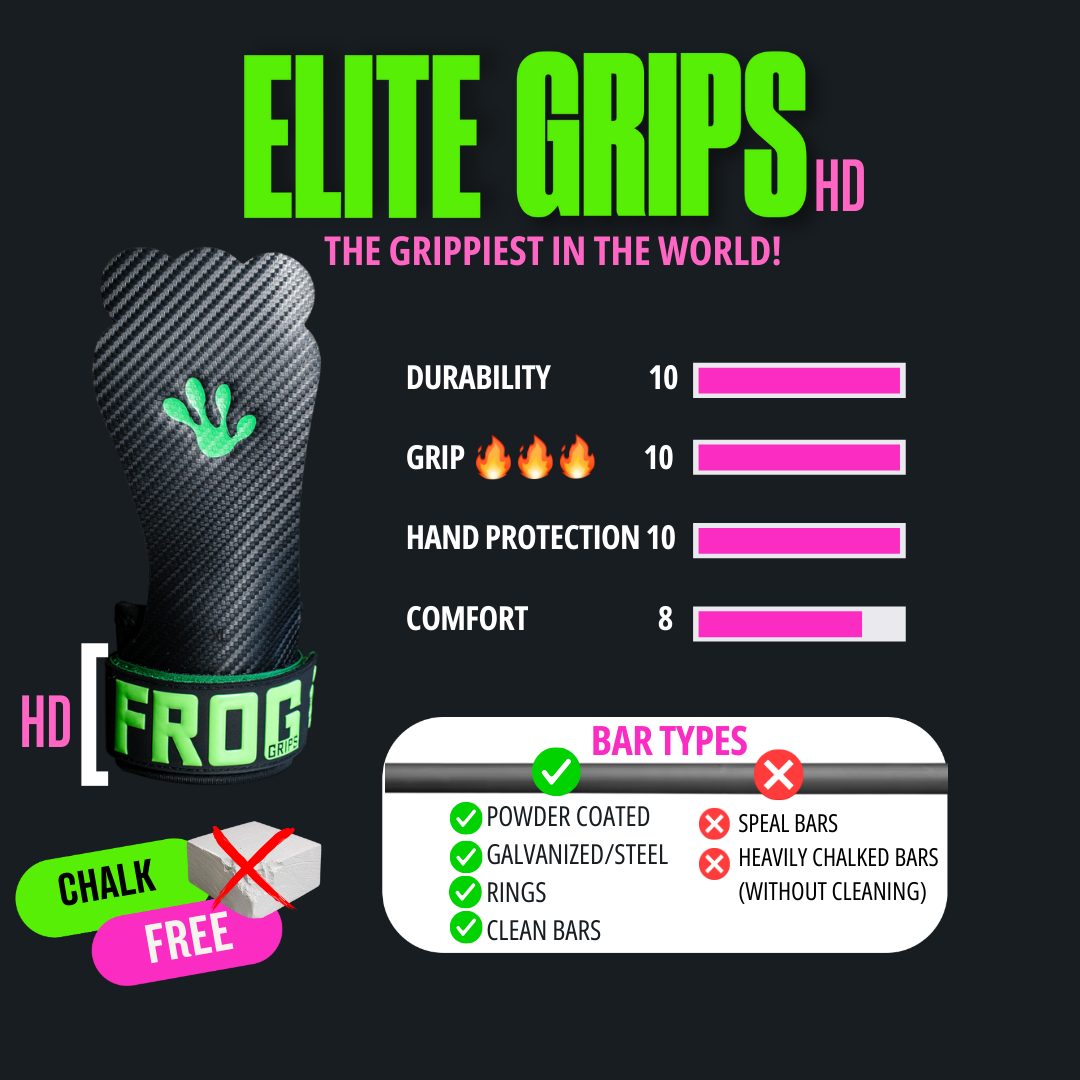 Frog Grips - Elite HD Grips 4.0 - Green