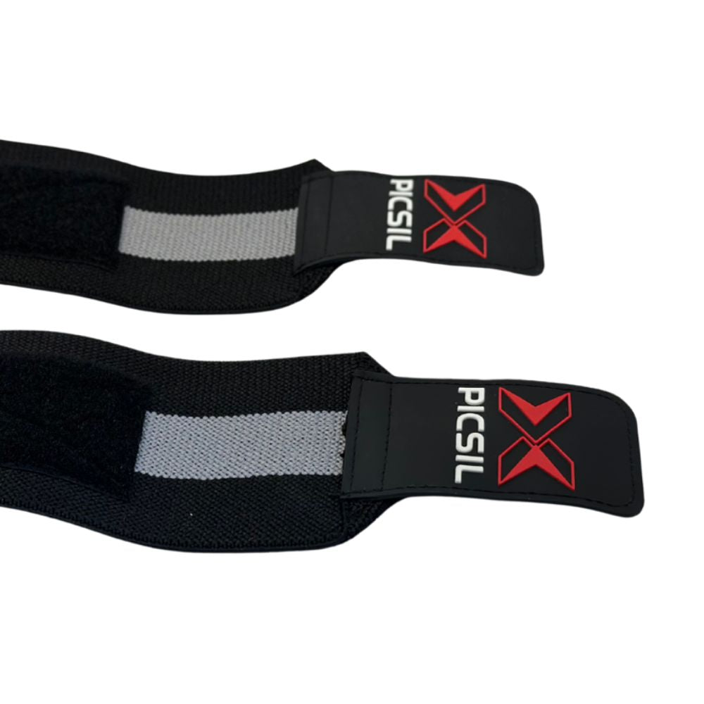 Picsil Wrist Wraps Black X