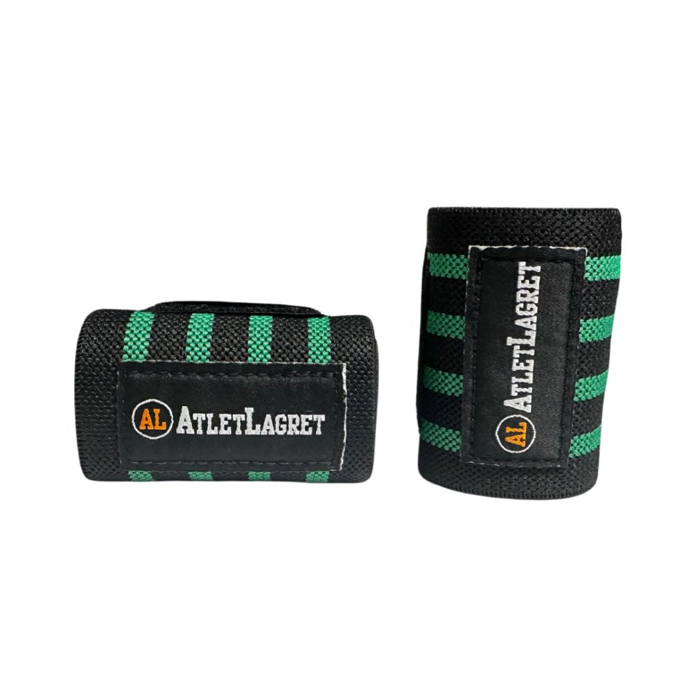 AL Wrist Wraps Stripe Black/Green