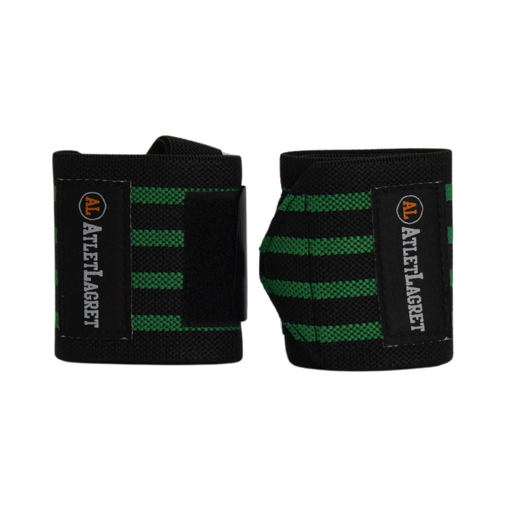 AL Wrist Wraps Stripe Black/Green