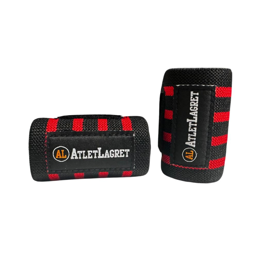 AL Wrist Wraps Stripe Black/Red