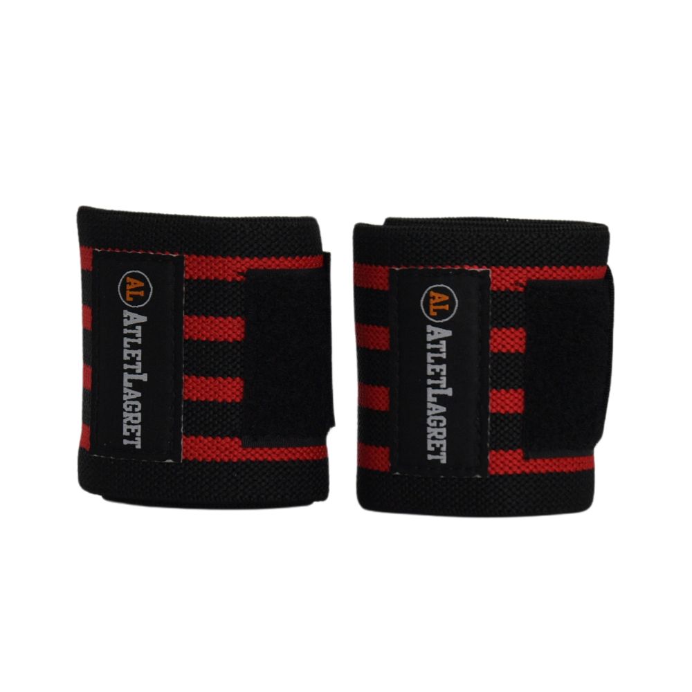 AL Wrist Wraps Stripe Black/Red
