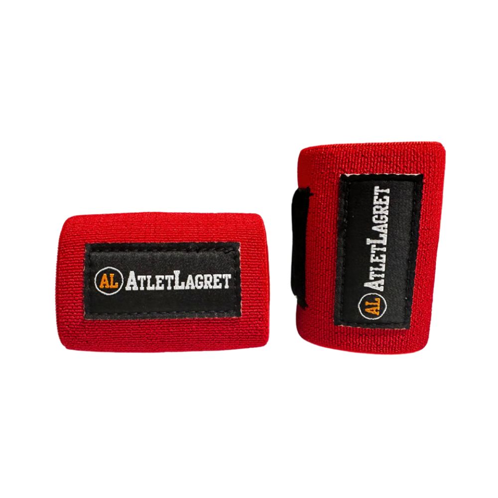 AL Wrist Wraps Solid Red
