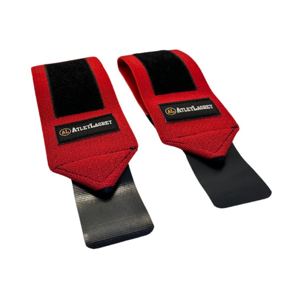 AL Wrist Wraps Solid Red