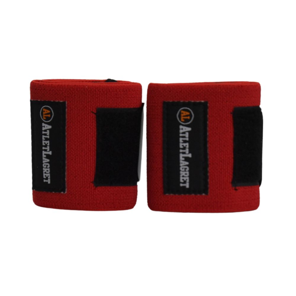 AL Wrist Wraps Solid Red