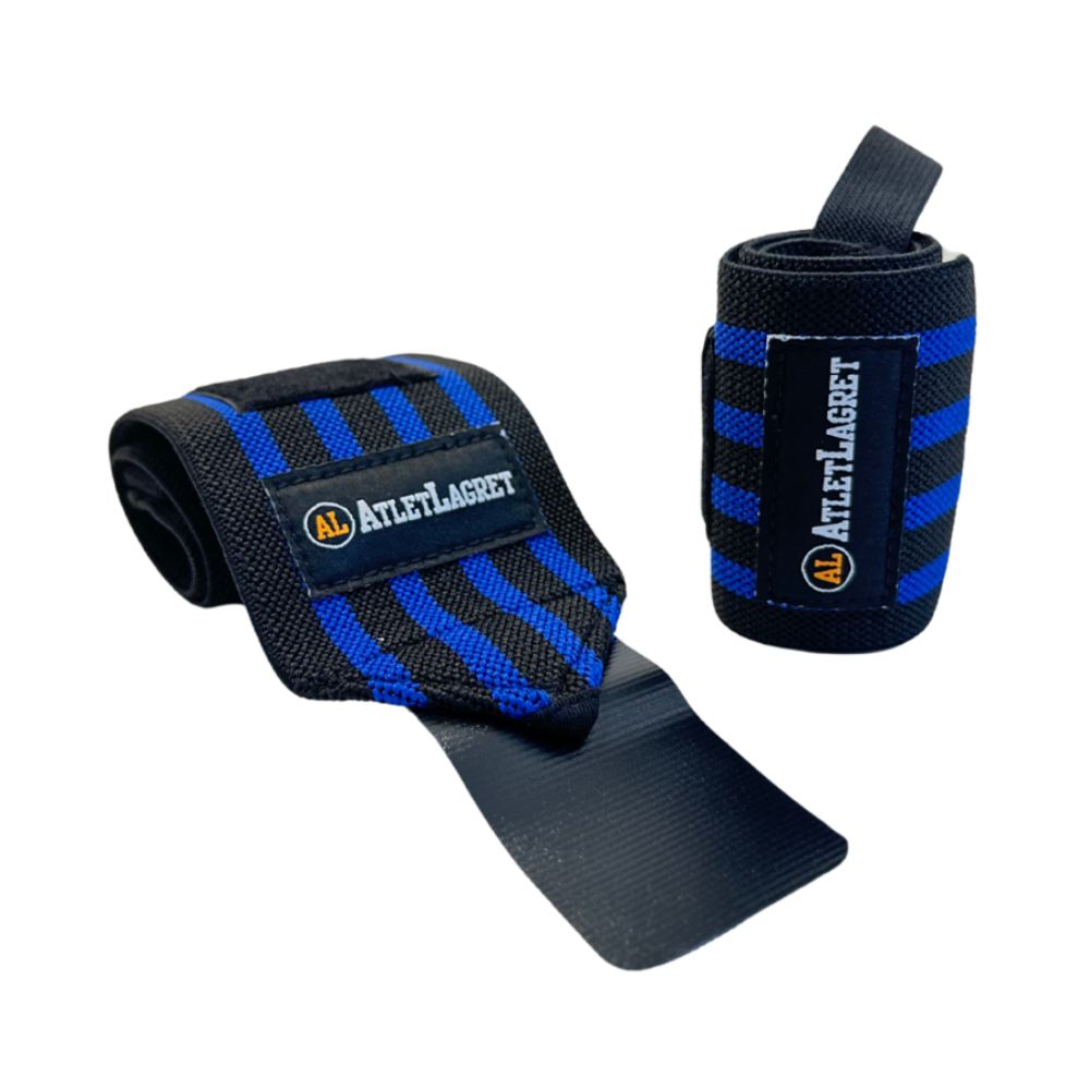 AL Wrist Wraps Stripe Black/Blue