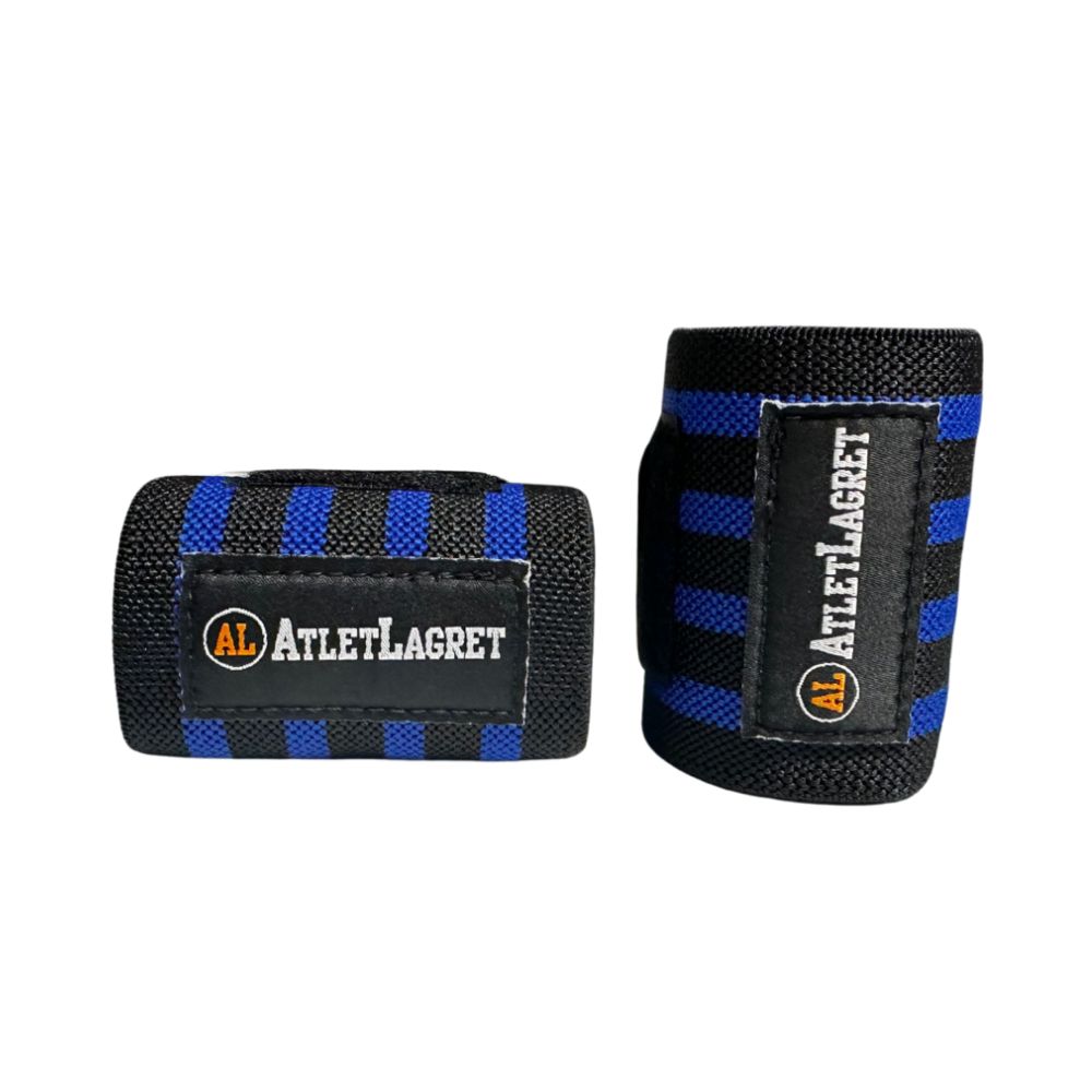 AL Wrist Wraps Stripe Black/Blue