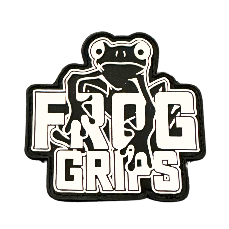 Frog Grips - Patch White Frog Rubber