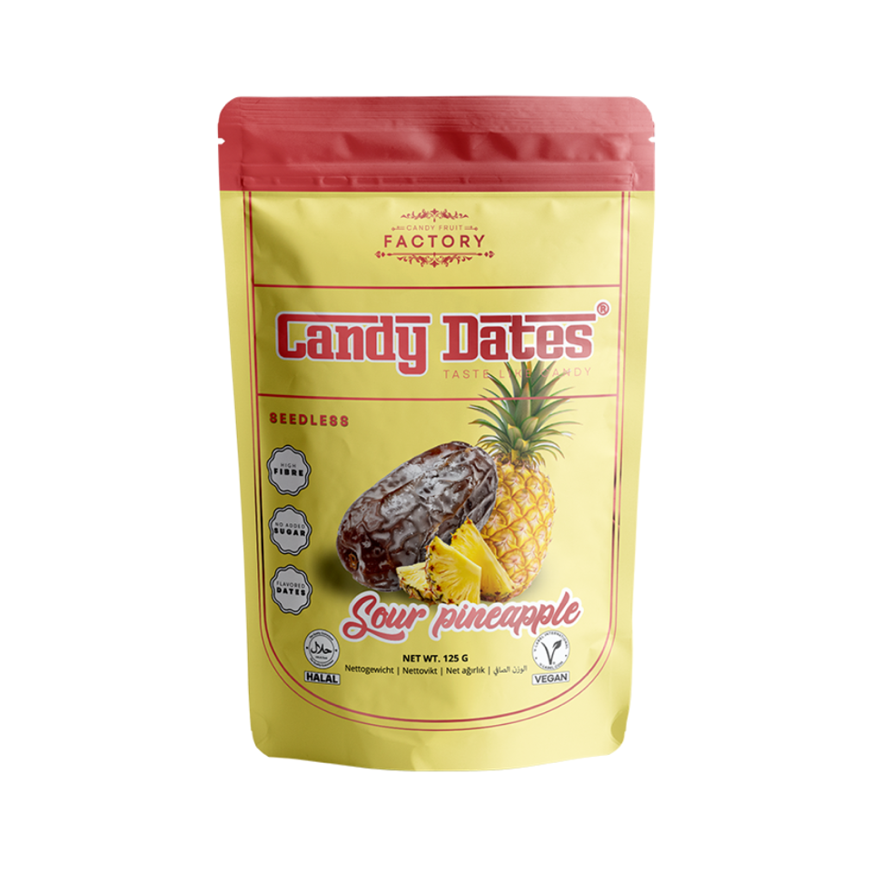 Candy Dates - Dadlar Sour Pinapple