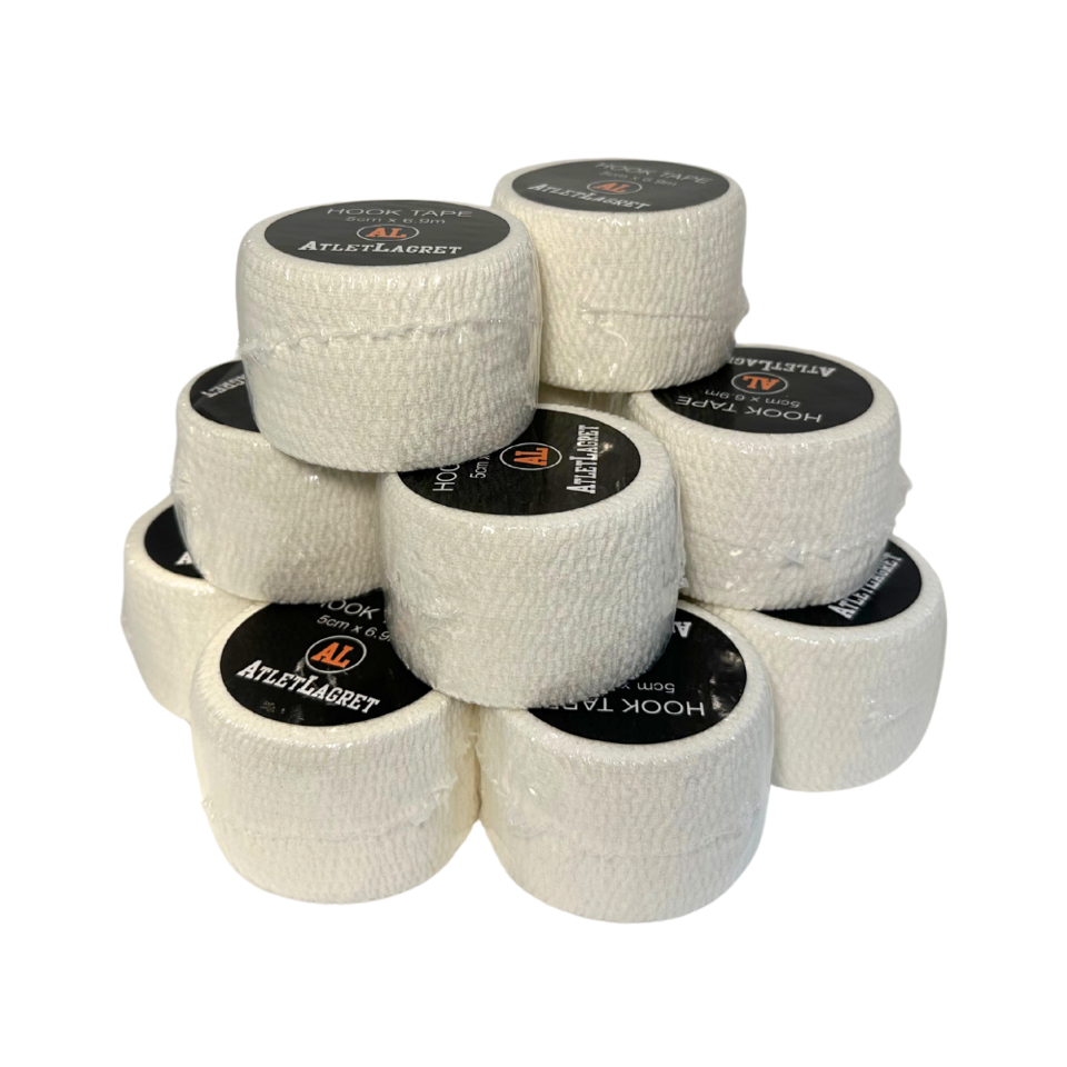 AL Hook Grip Tape White 12p          Halv kartong = 55,75 / styck