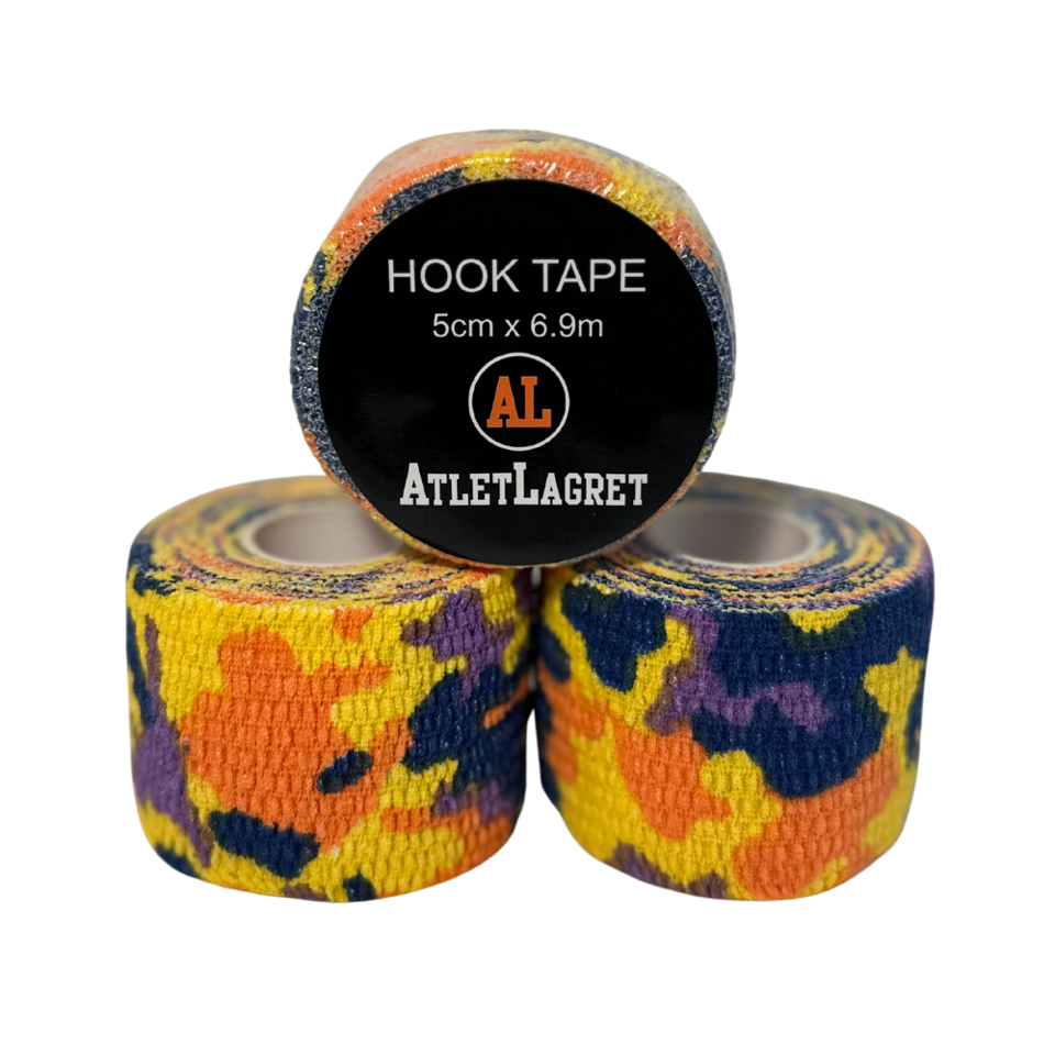 AL Hook Grip Tape Yellow Camo 3-pack (66.33/styck)