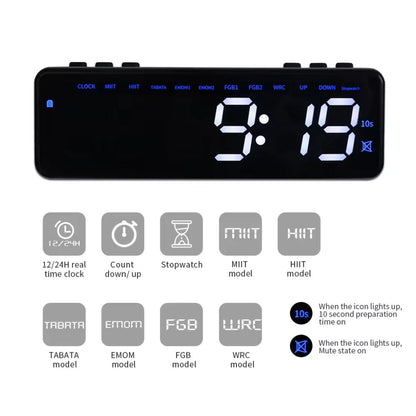 AL Workout Timer Q20 Black