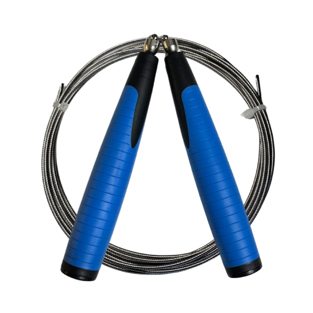 AL Jump Rope silikon Handtag Blue
