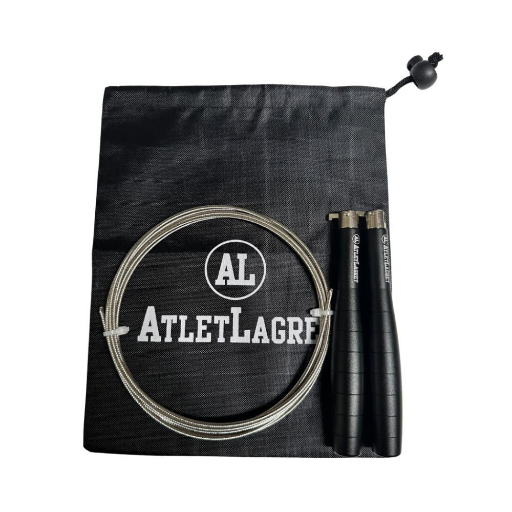 AL Speed Rope Självlåsande hake Black