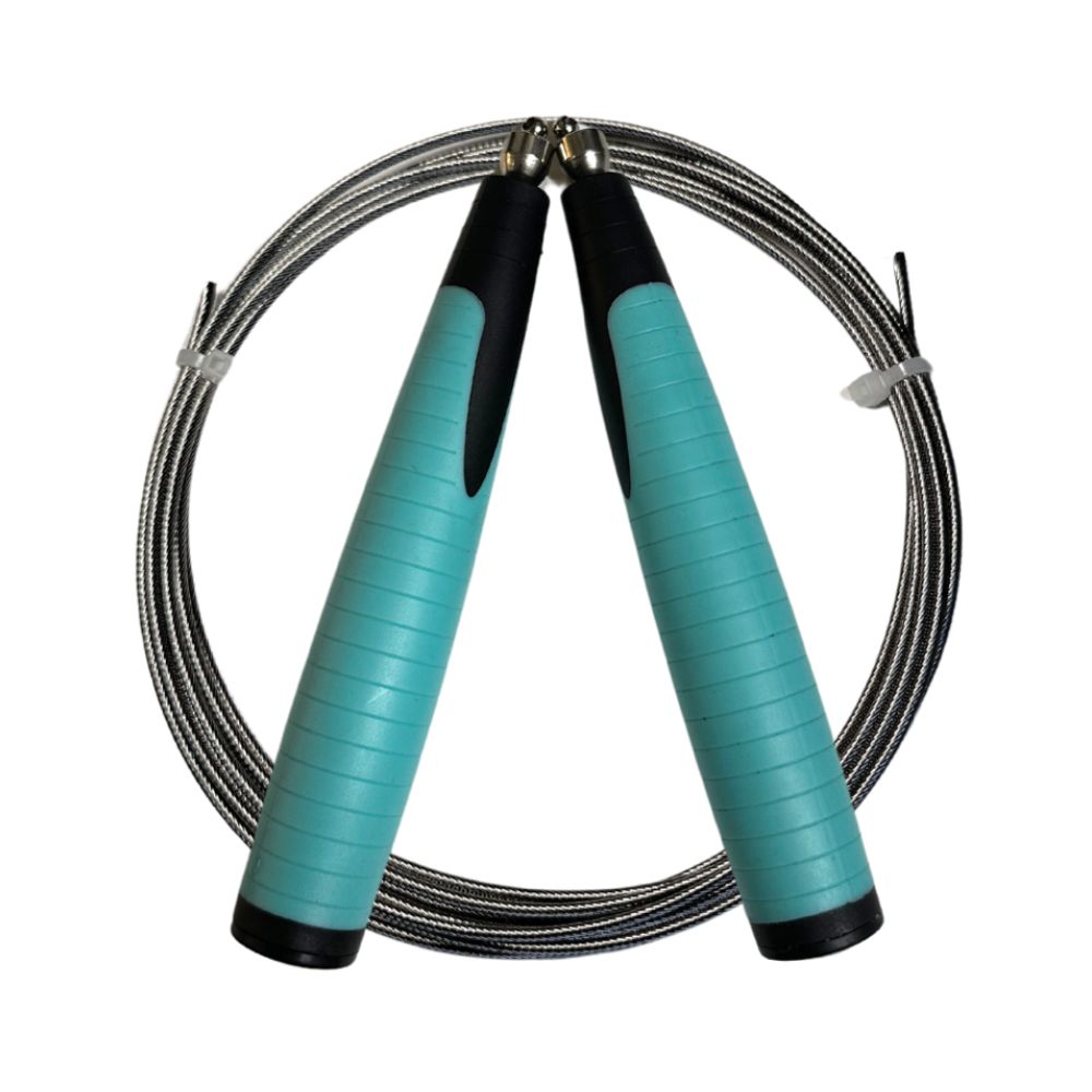 AL Jump Rope Silikon Handtag Green
