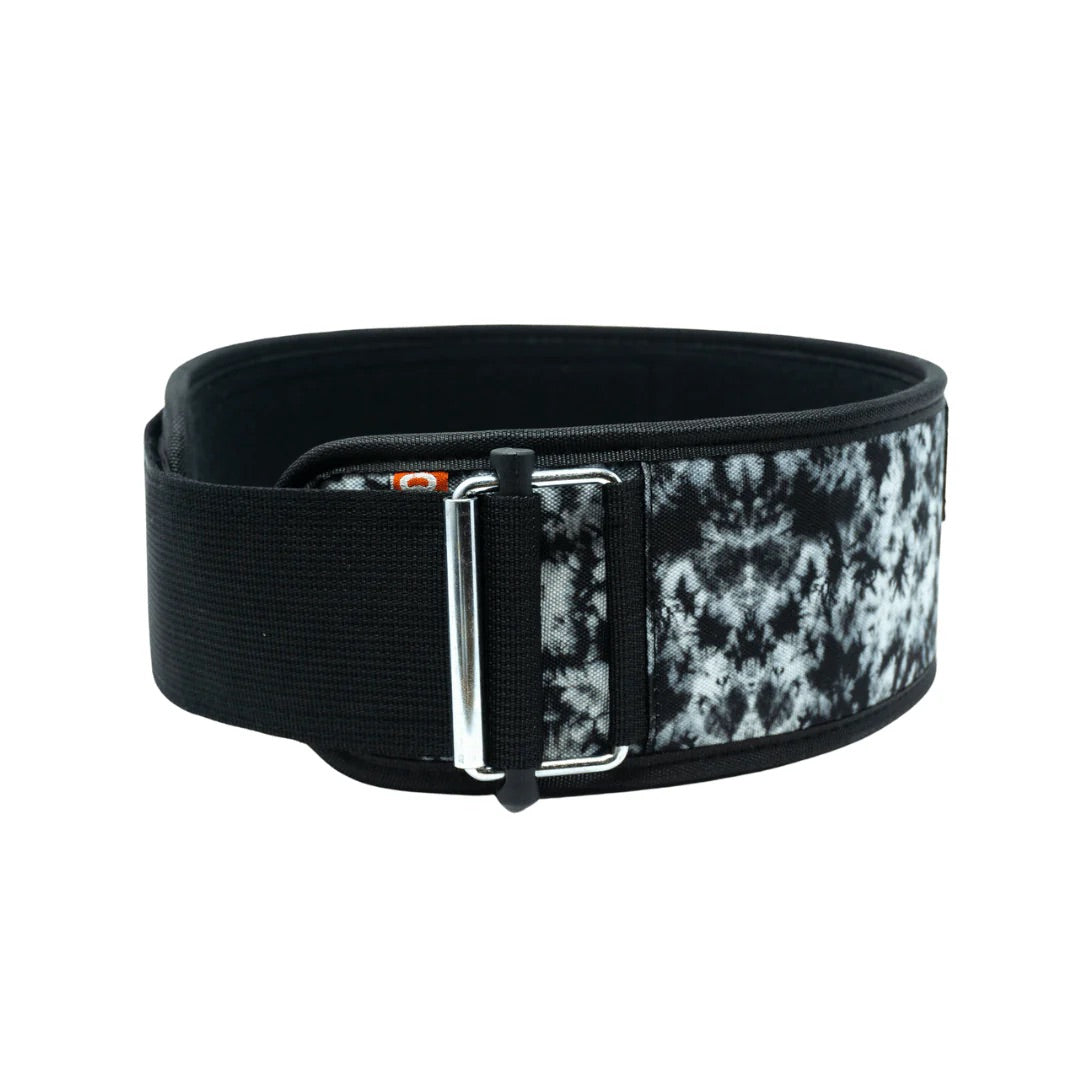 2Pood Weightlifting Belt Straight Midnight Tie Dye by Jourdan Delacruz